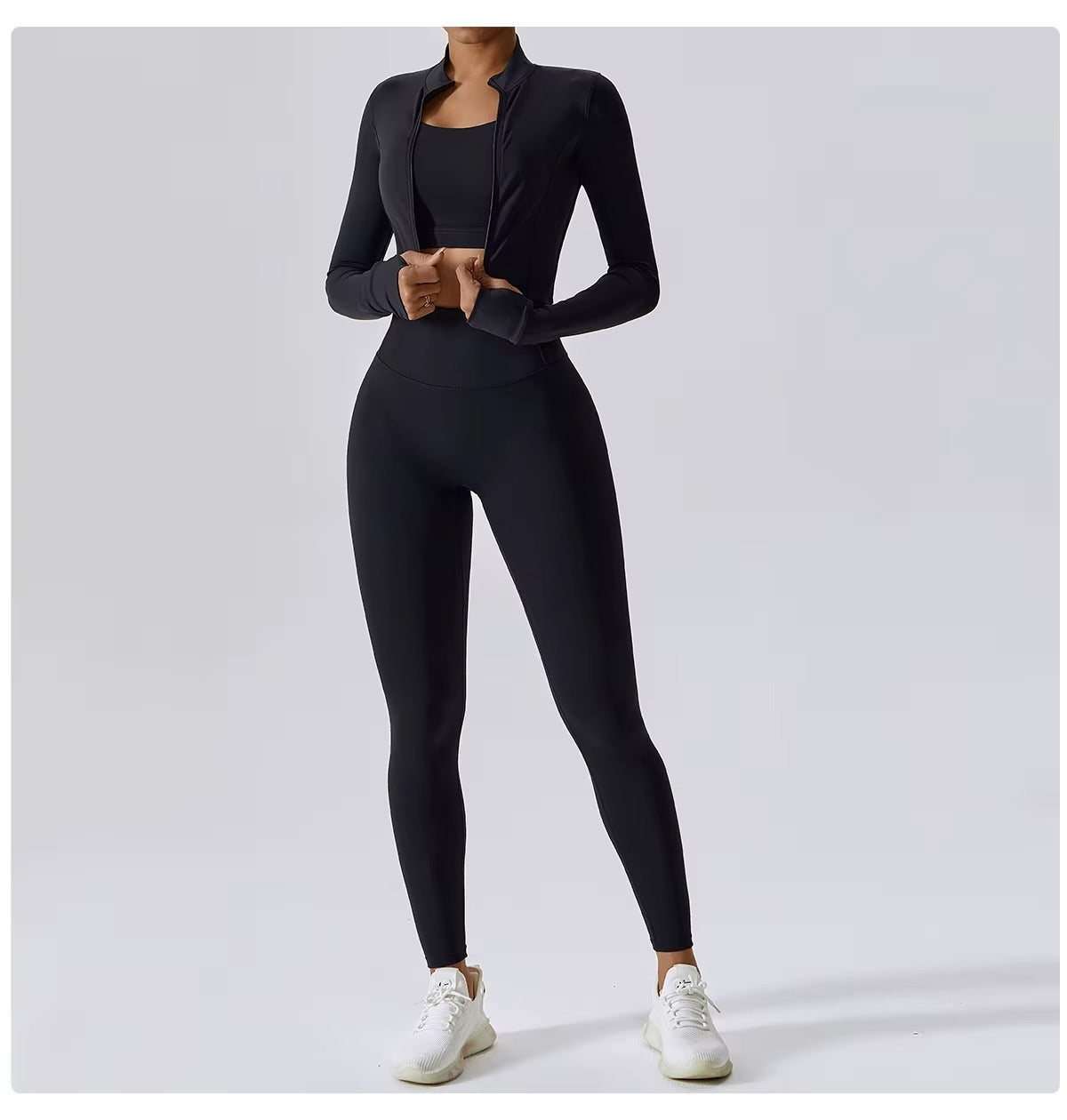 Elevate Set - Leggings - Svart