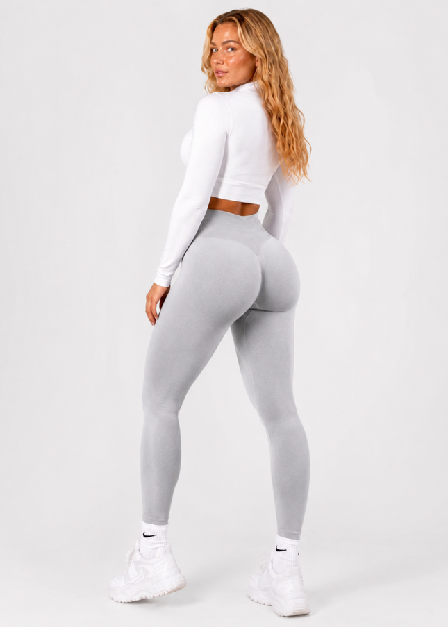 Impact Leggings - Ljusgrå