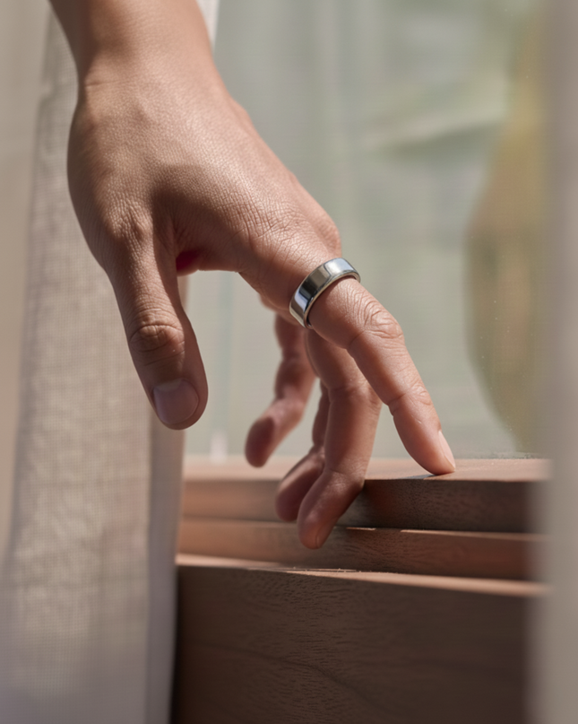 Pulse X Smart Ring - Silver