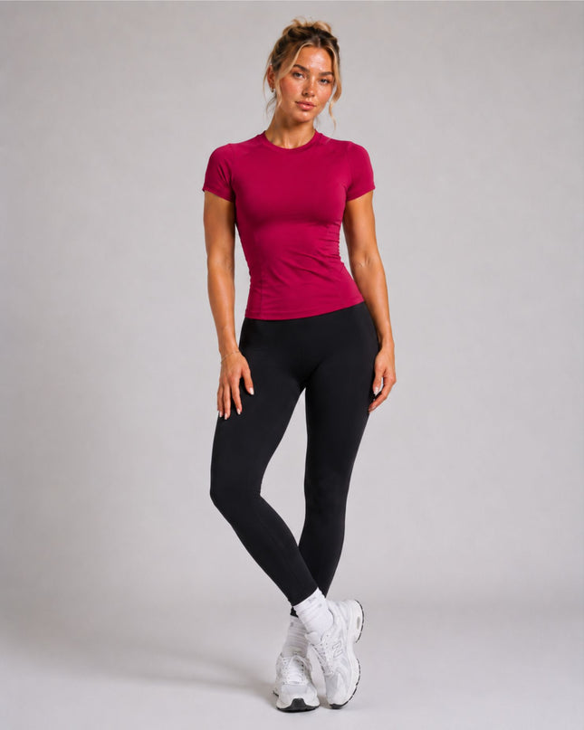 Defined Performance Tee - Röd