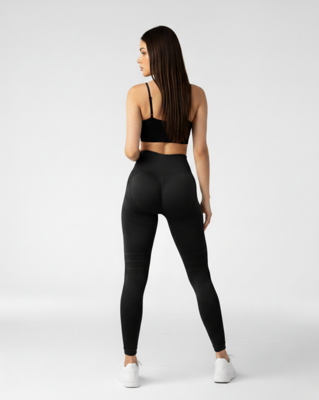 Fusion Curve Tights - Svart