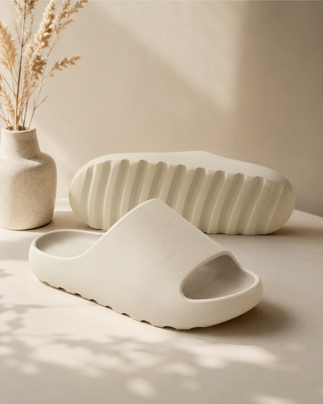 Nordic Cloud Slides - Beige