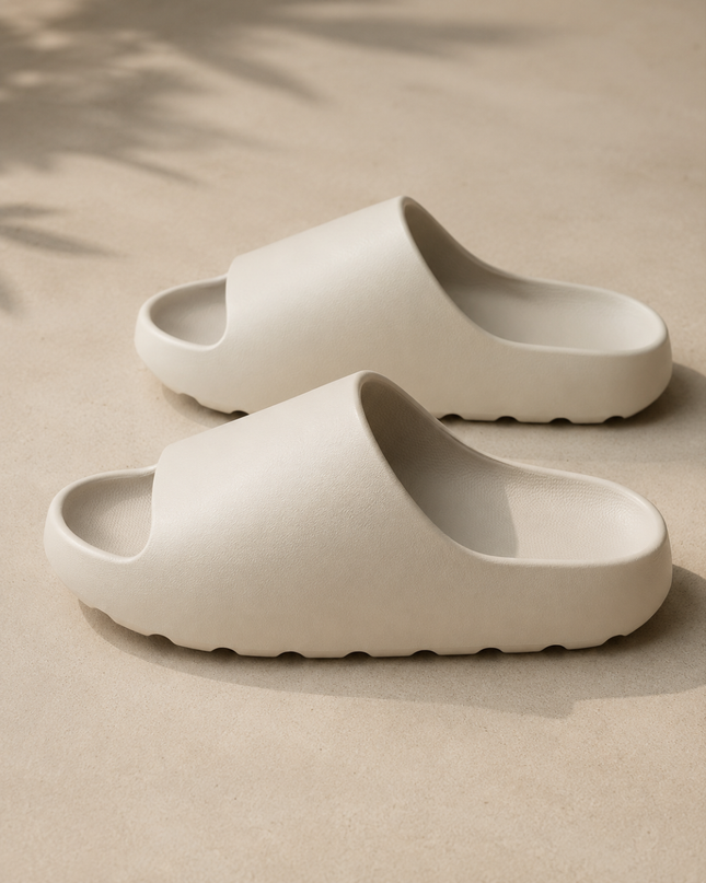 Nordic Cloud Slides - Beige