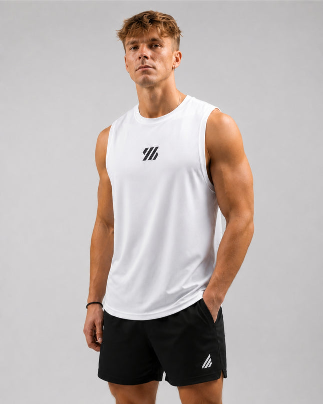 Apex Performance Tank - White