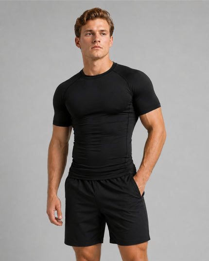 Prime Compression Shirt - Svart