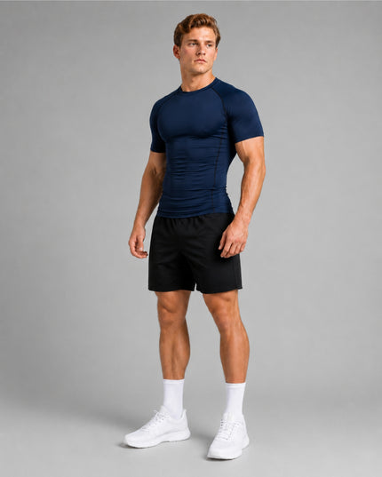 Prime Compression Shirt - Navy
