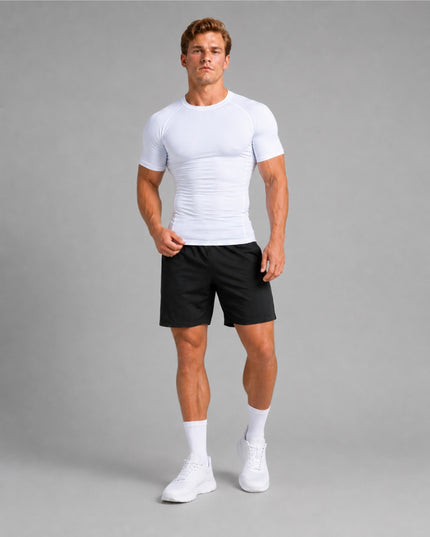 Prime Compression Shirt - Vit