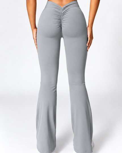 Flare Leggings - Grå