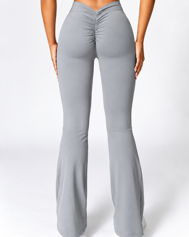 Flare Leggings - Grå