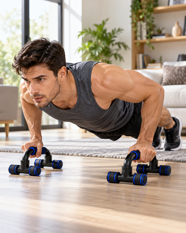 Push Up Bars – Armhävningshandtag för hemmaträning