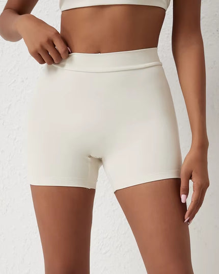 DIAS FIT JOY V-Back Shorts High Waisted Hip Lifting Yoga Shorts Women'S Nylon Tight Fitting Shorts Training Sports Fitness Pants