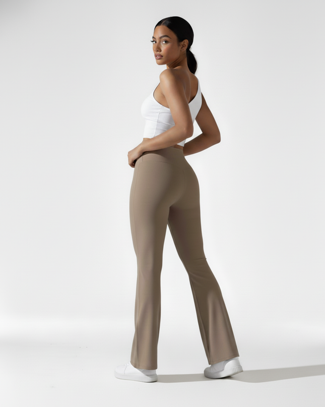 Origin Flare Tights - Khaki