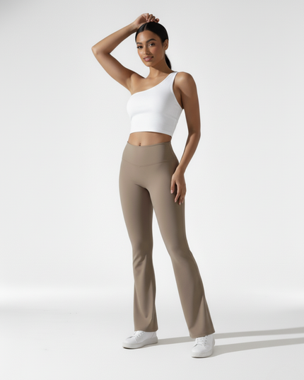 Origin Flare Tights - Khaki