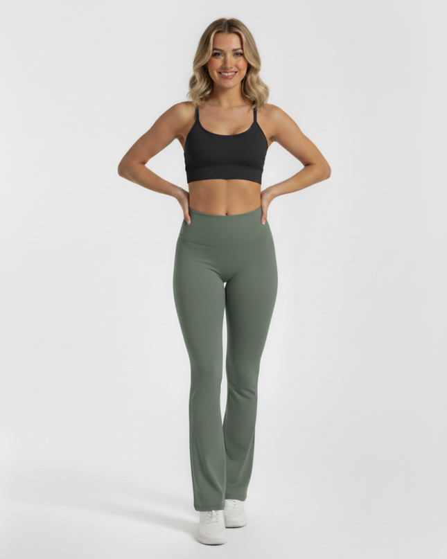 Elevate Flare Leggings - Grön