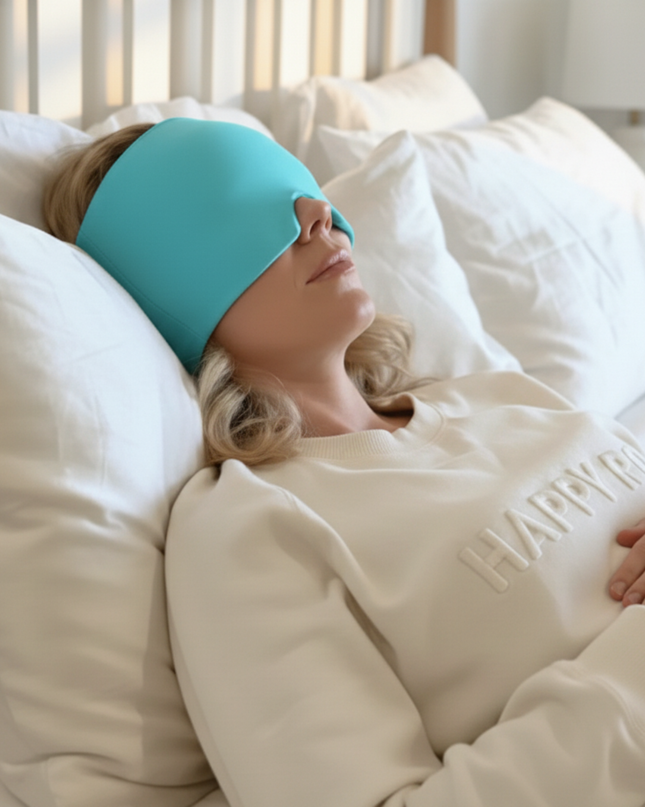 Cool Head - Huvudvärksmössa - Ljusblå