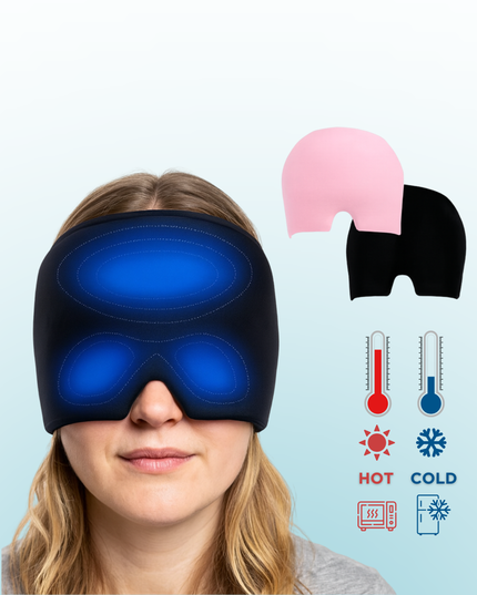 Cool Head - Päänsärkypipo - Vaaleansininen