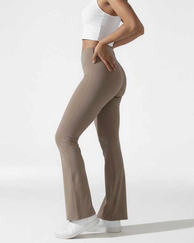 Origin Flare Tights - Khaki