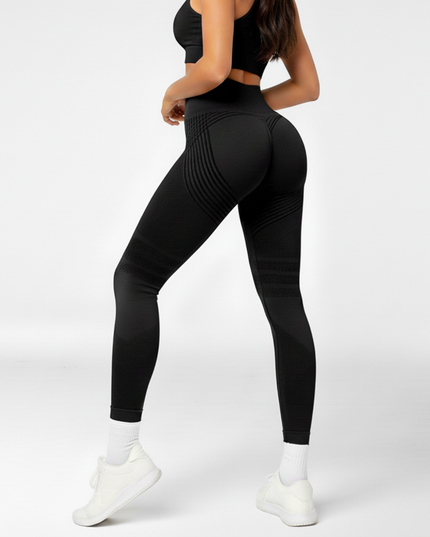 Fusion Curve Tights - Svart