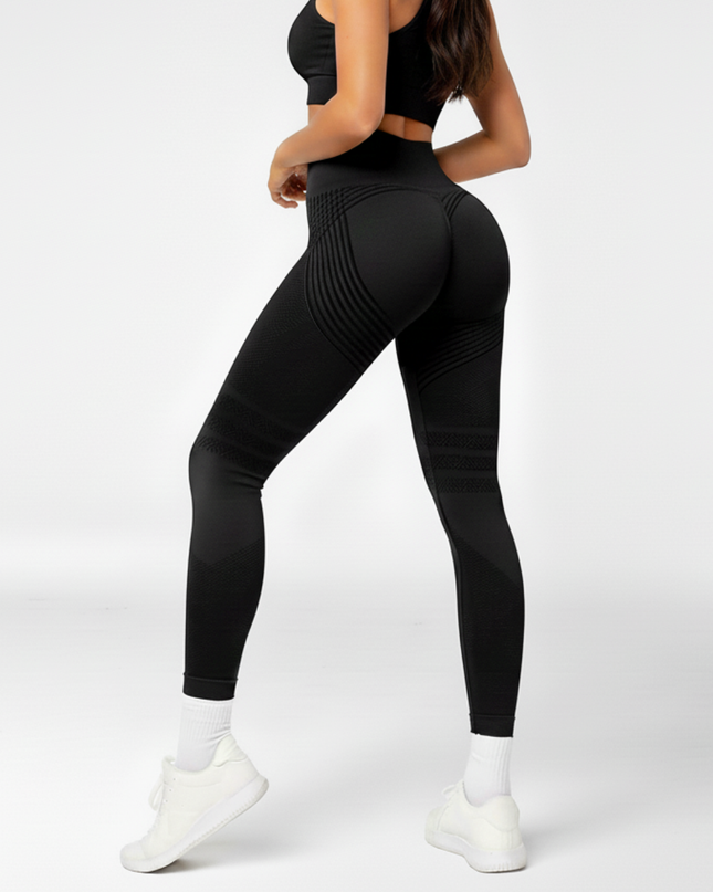 Fusion Curve Tights - Svart