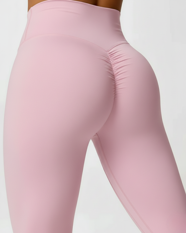 Core High Waist Leggings - Rosa