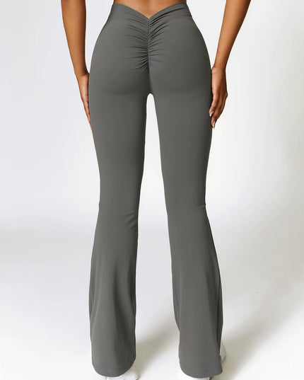 Flare Leggings - Grey 