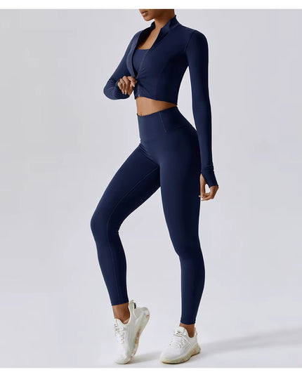 Elevate Set - Legginsit - Navy