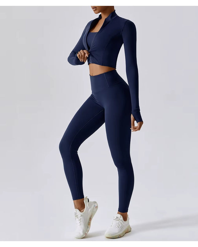 Elevate Set - Leggings - Navy