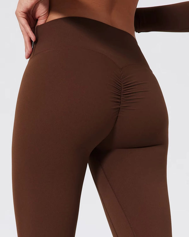 Core High Waist Leggings - Coffee