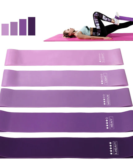 Home Training Yoga Sport Resistance Bands Fitness Elastic Resistance Bands Stretching Pilates Crossfit Workout Gym Equipment