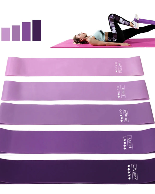 Home Training Yoga Sport Resistance Bands Fitness Elastic Resistance Bands Stretching Pilates Crossfit Workout Gym Equipment