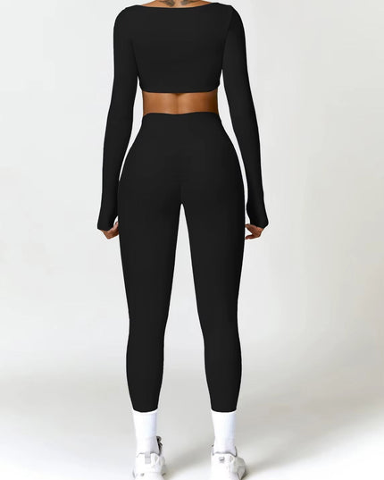 Core High Waist Leggings - Svart
