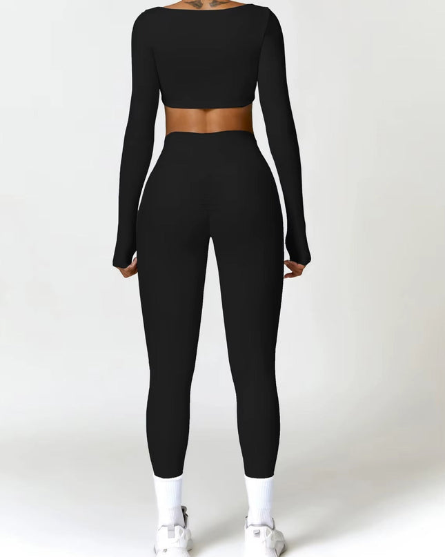 Core High Waist Leggings - Svart