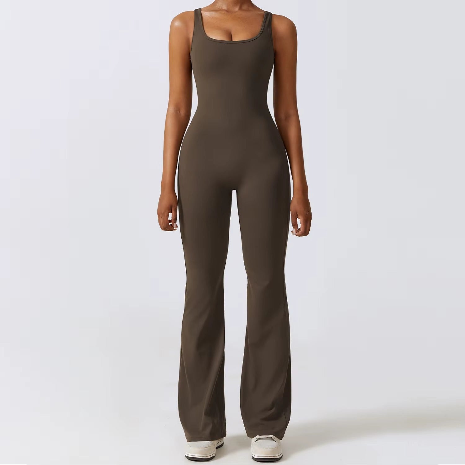 PowerSculpt All-in-One - Coffee jumpsuit