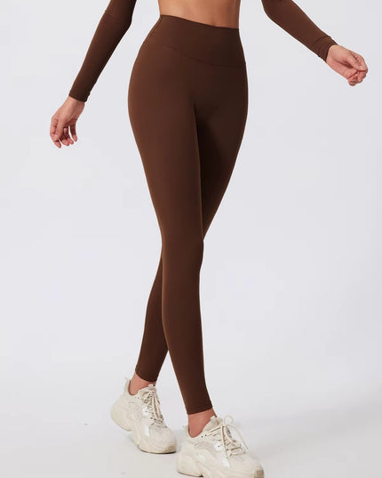 Core High Waist Leggings - Coffee