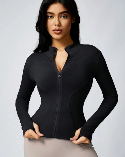 Aeris Zip Jacket - Black