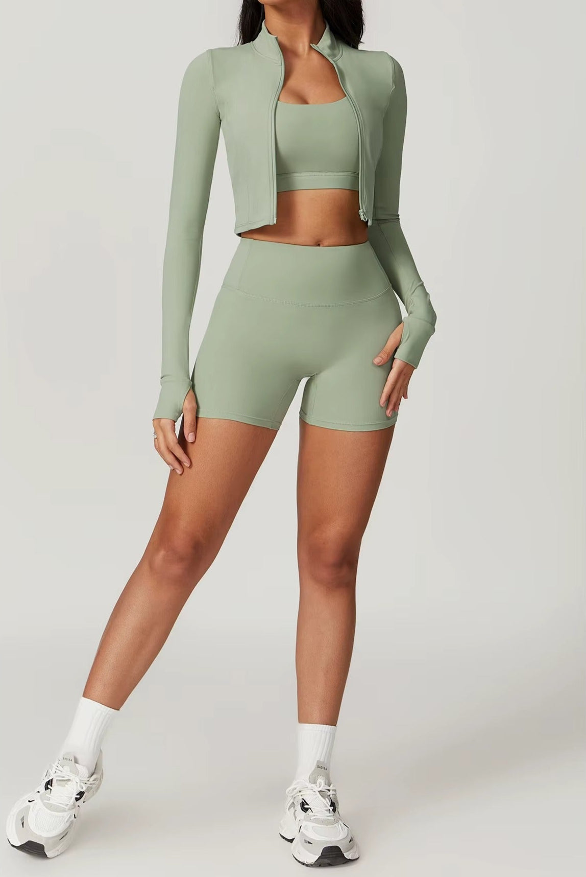Elevate Set - Shorts - Grön