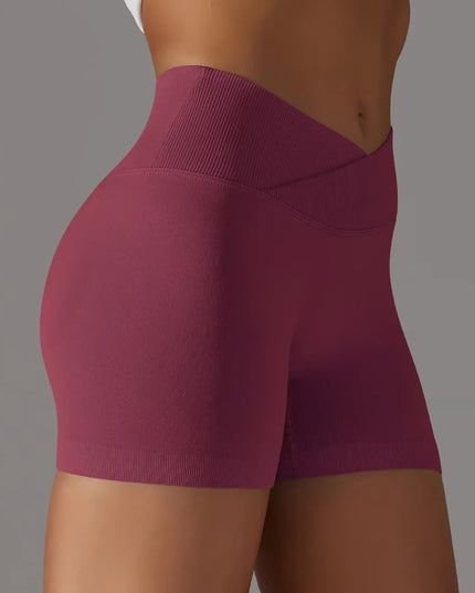 Lana Sculpt Seamless Shorts - Burgundy