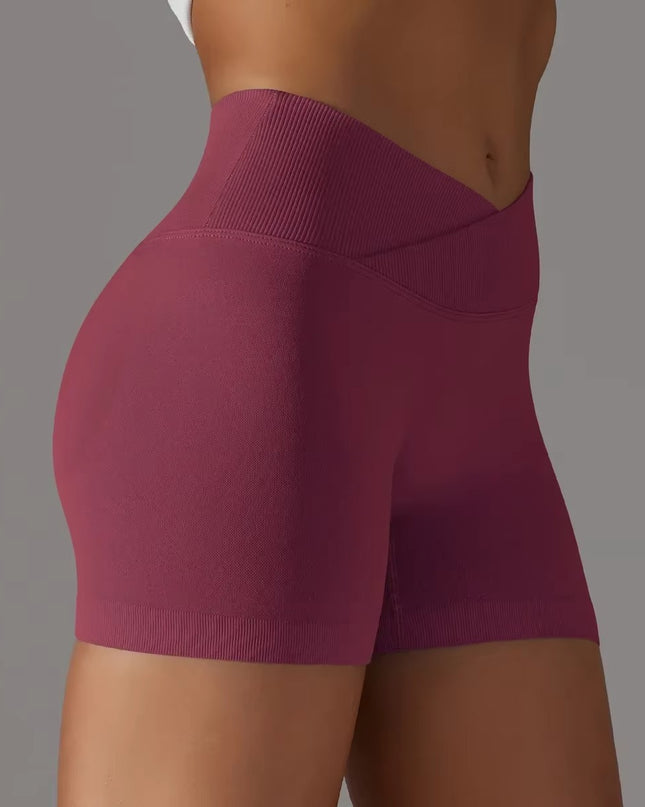 Lana Sculpt Seamless Shorts - Burgundy
