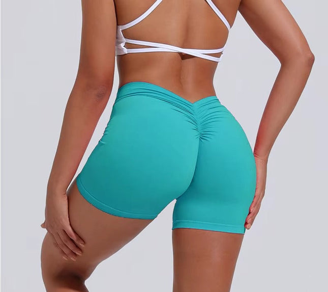 Essence V-Back Shorts - Ocean