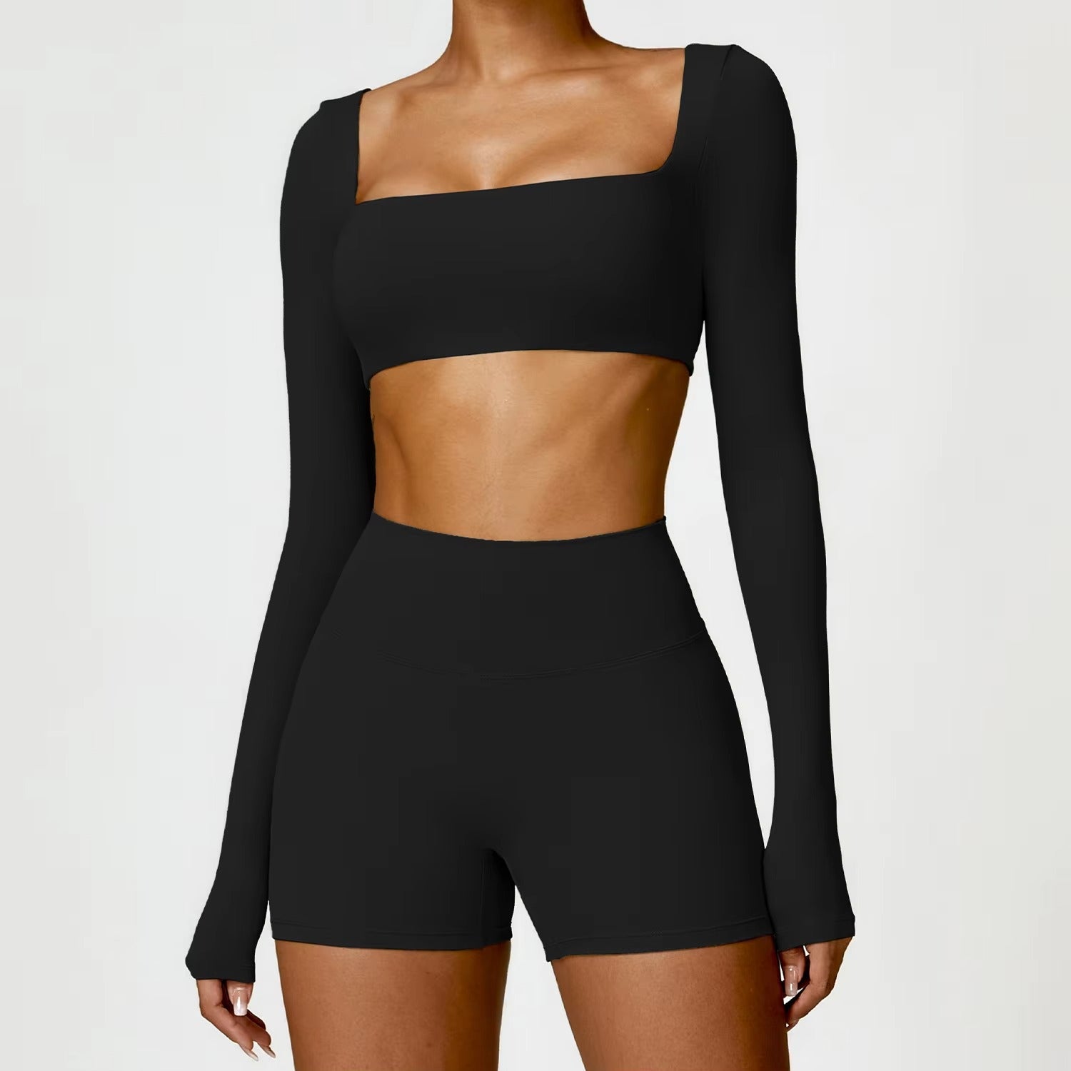 Dynamic Yoga Set - Shorts - Sand