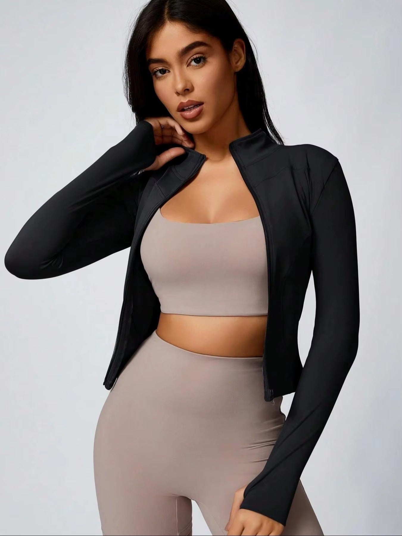 Aeris Zip Jacket - Svart
