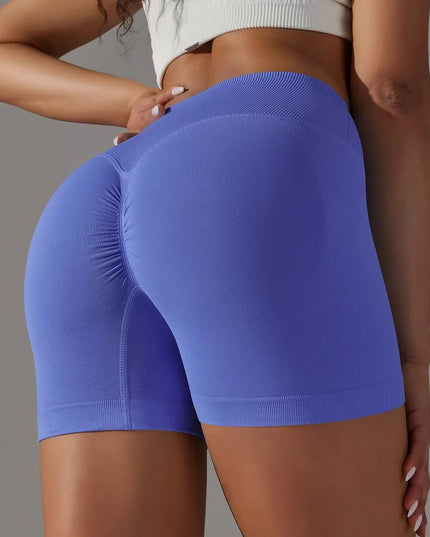 Lana Sculpt Seamless Shorts - Havsblå