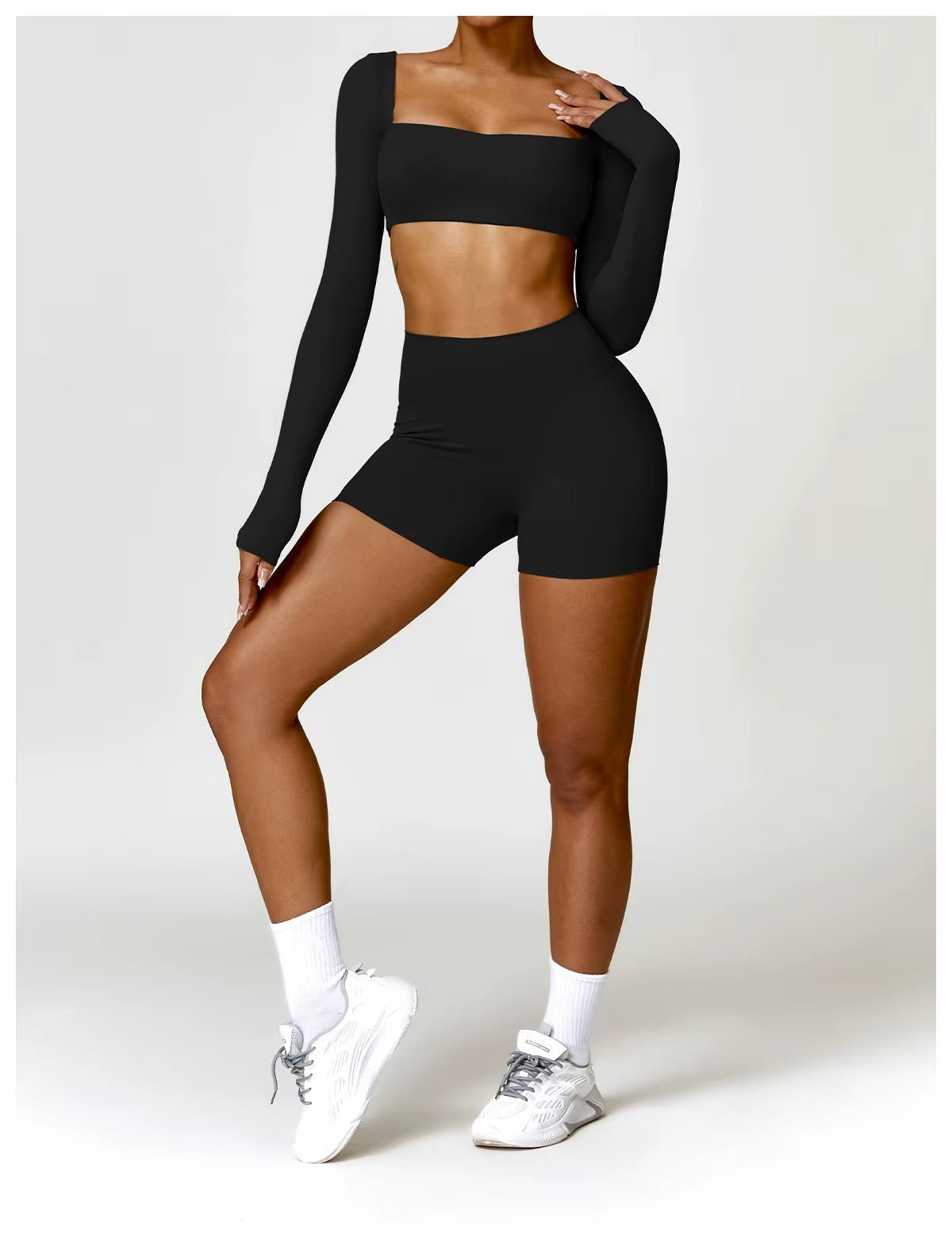 Dynamic Yoga Set - Shorts - Rosa