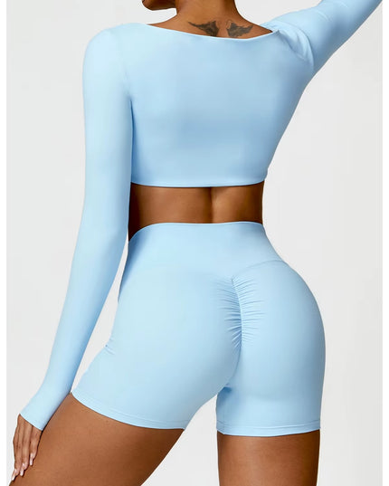 Dynamic Yoga Set - Shorts - Navy