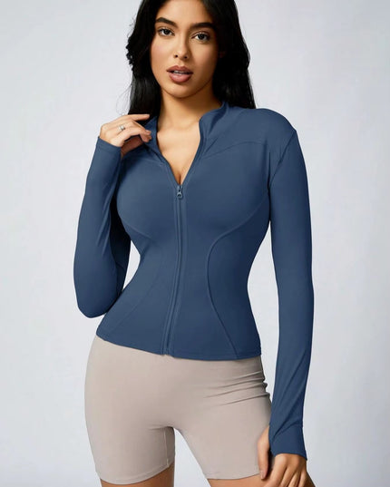 Aeris Zip Jacket - Navy