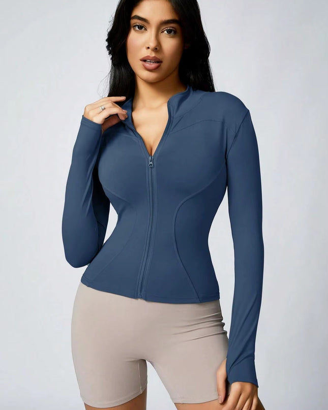 Aeris Zip Jacket - Navy