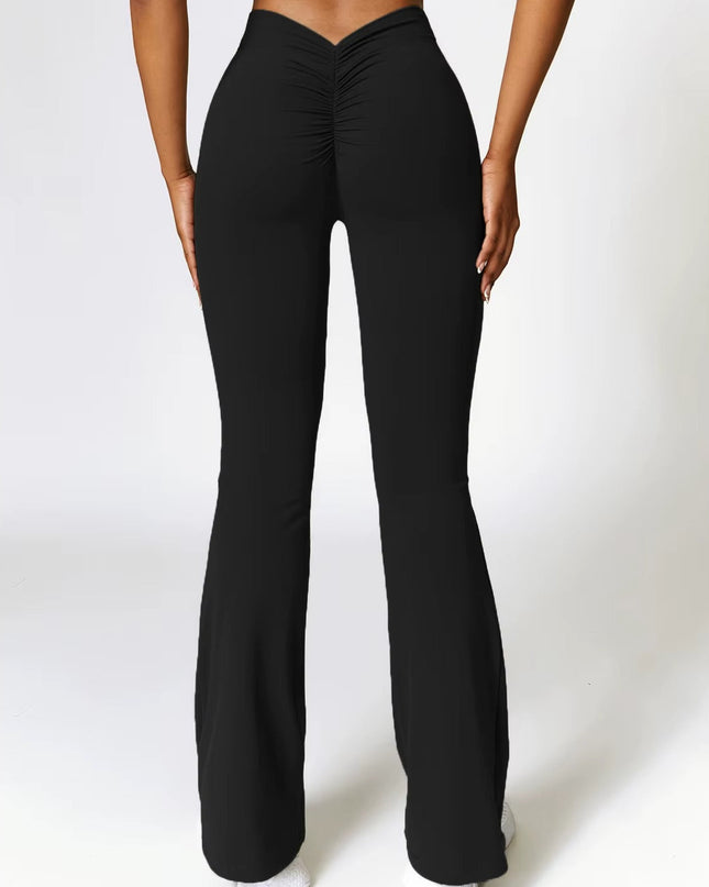 Flare Leggings - Svart