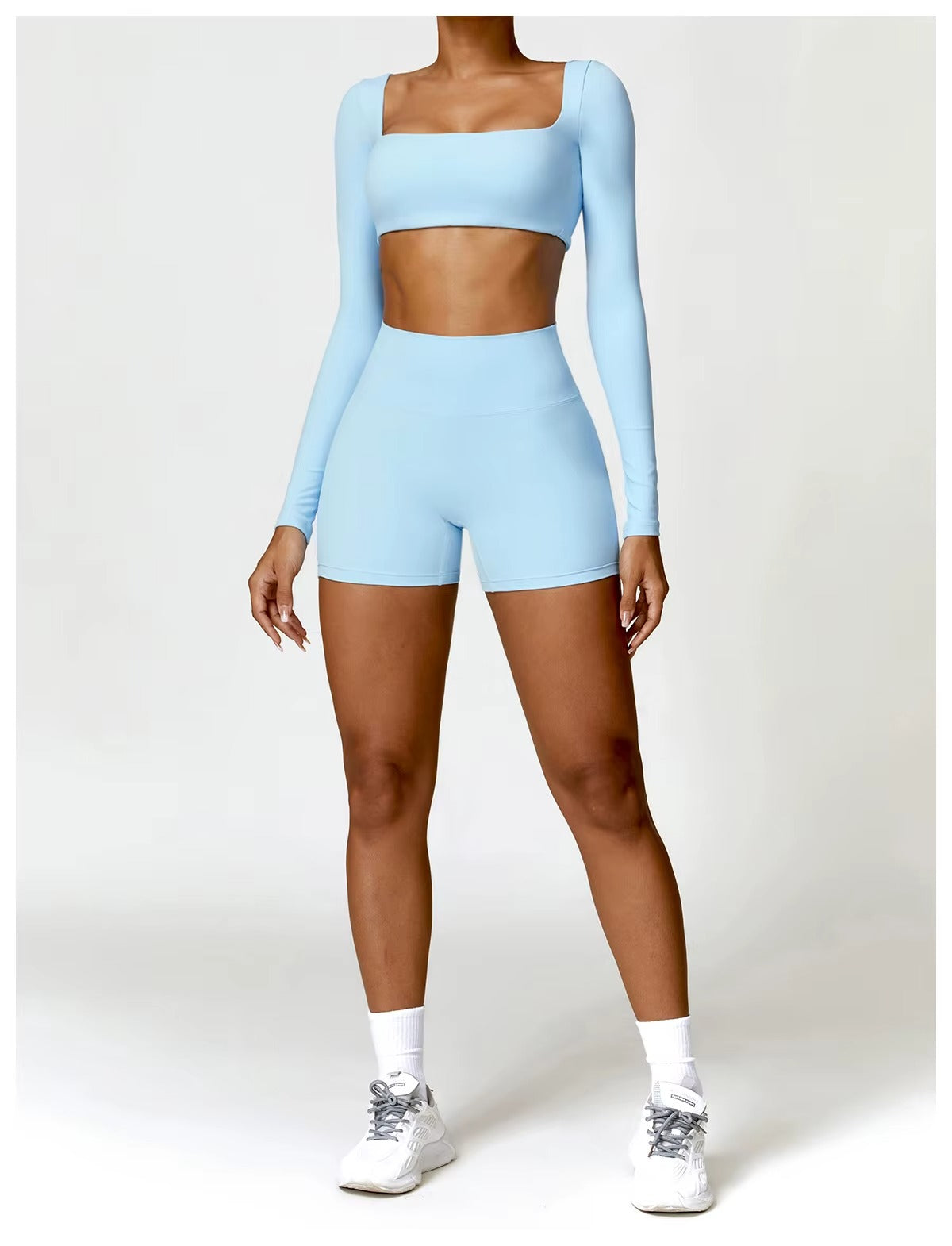 Dynamic Yoga Set - Shorts - Navy