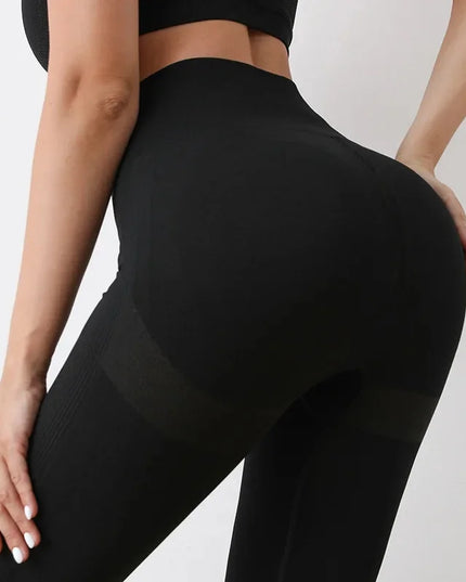 Plus Size European Style Quick Dry Fitness Yoga Pants Low Waist Running Exercise Base Trousers Butt Lifting Slimming Leggings
