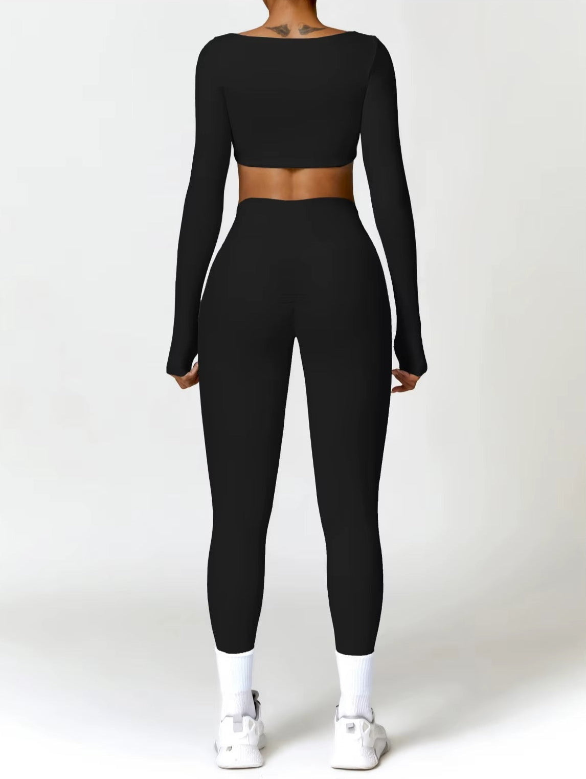 Core Yoga Set - Tights - Svart